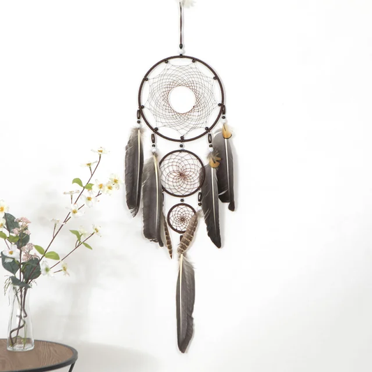 Brown Feather Dream Catcher