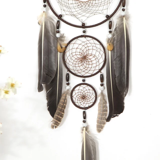 Brown Feather Dream Catcher