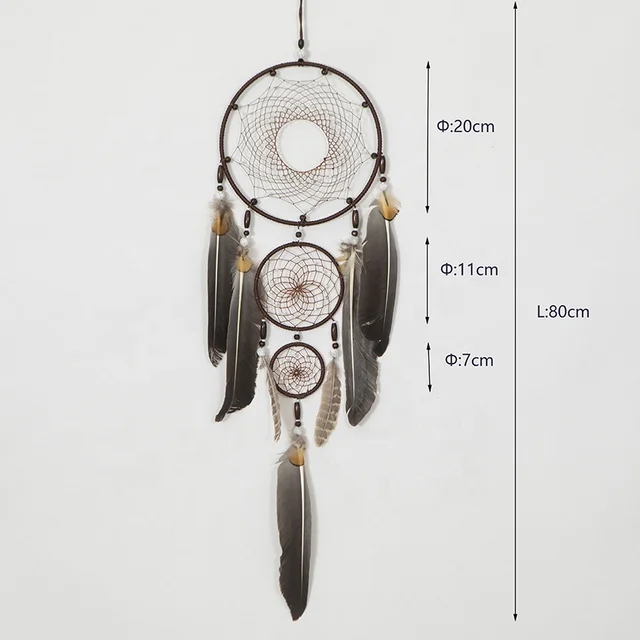 Brown Feather Dream Catcher