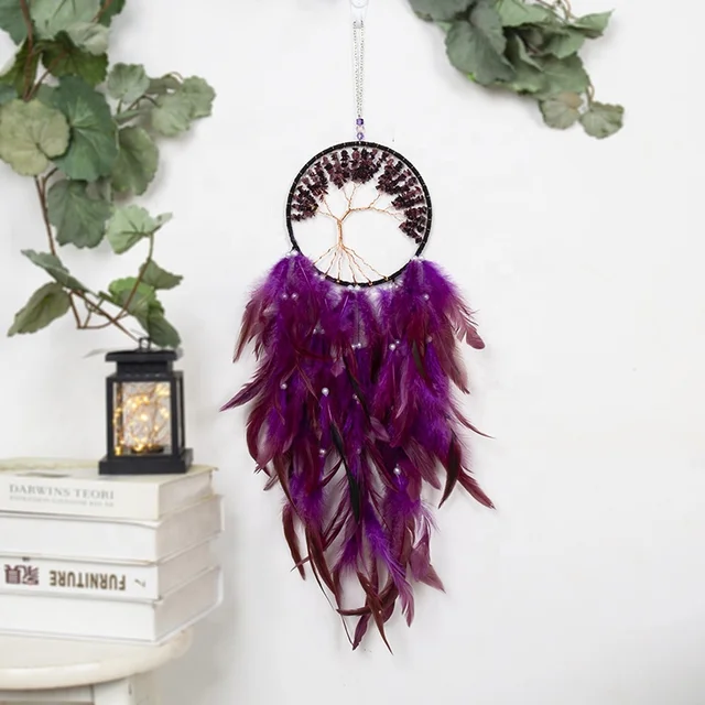 Purple Feather Tree