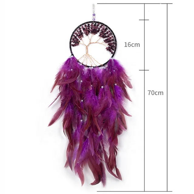 Purple Feather Tree