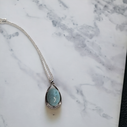 Larimar Pendant