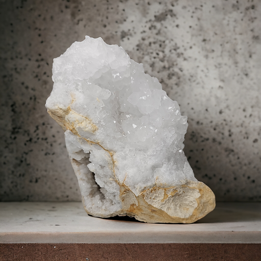 Natural White Geode