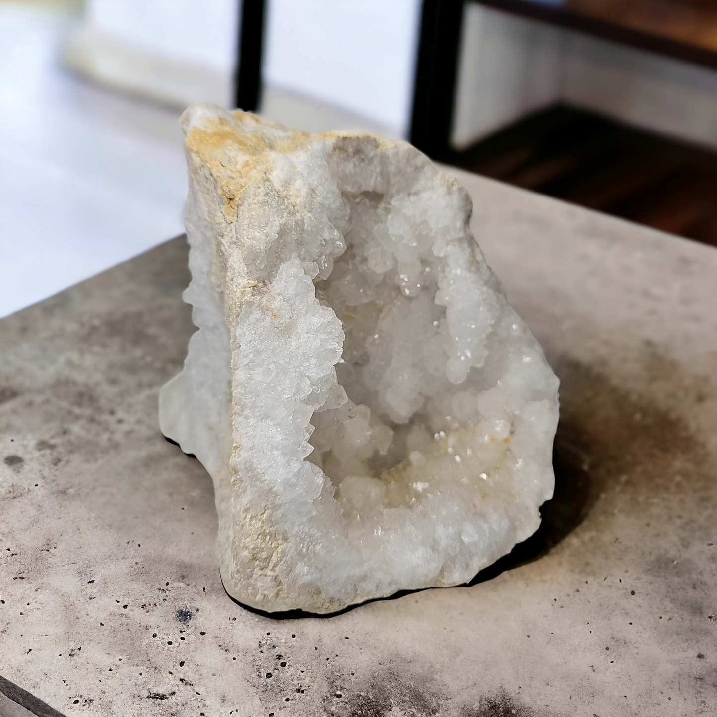 Natural White Geode