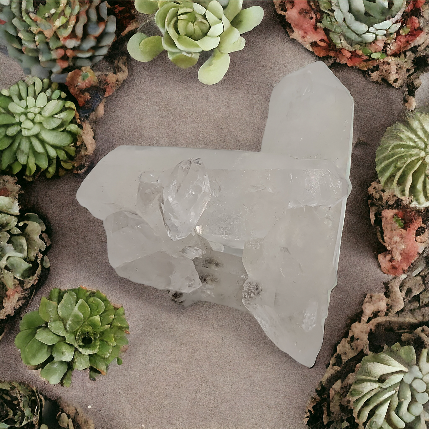 Clear Quartz Cluster