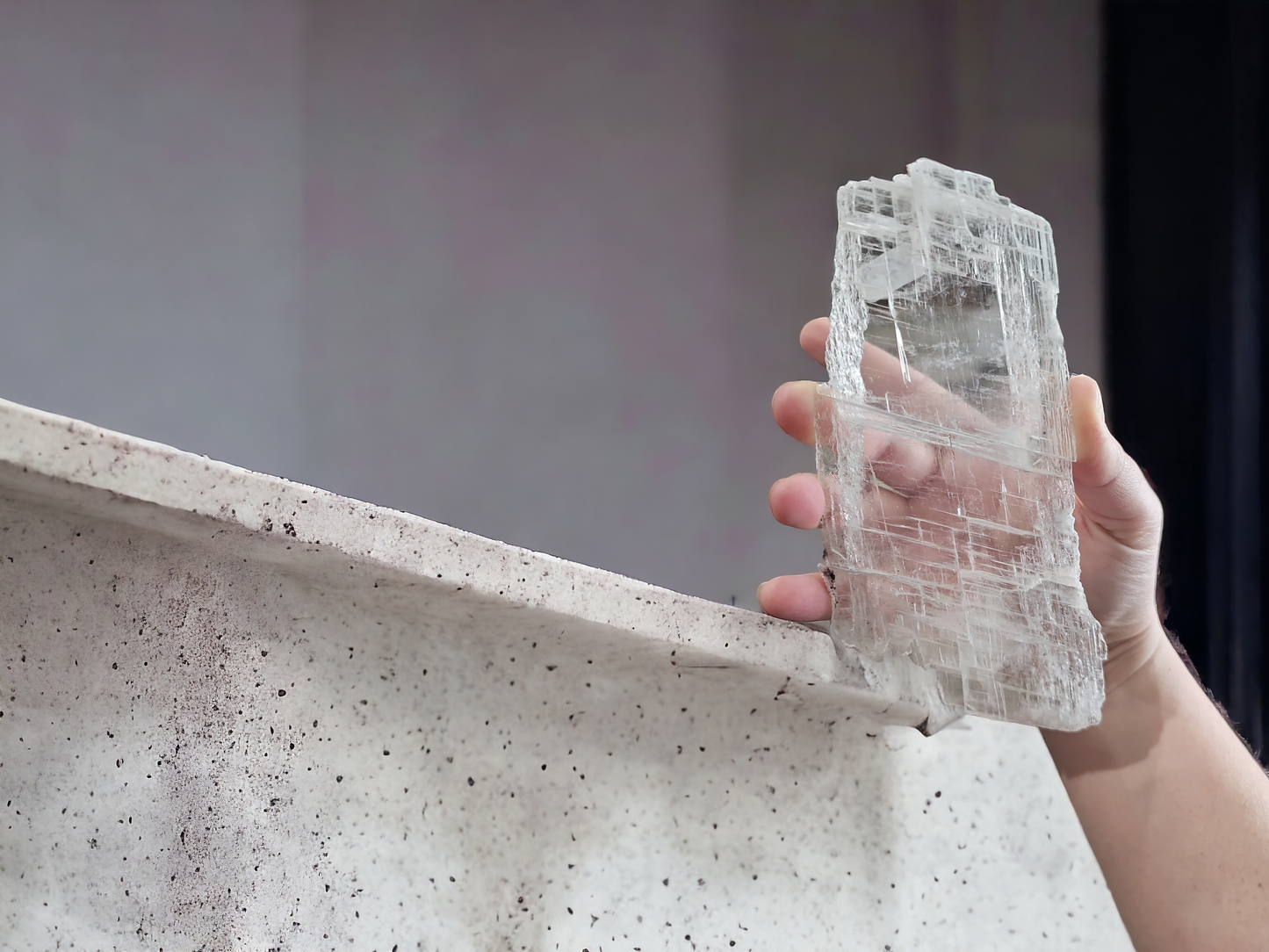 Selenite Slab